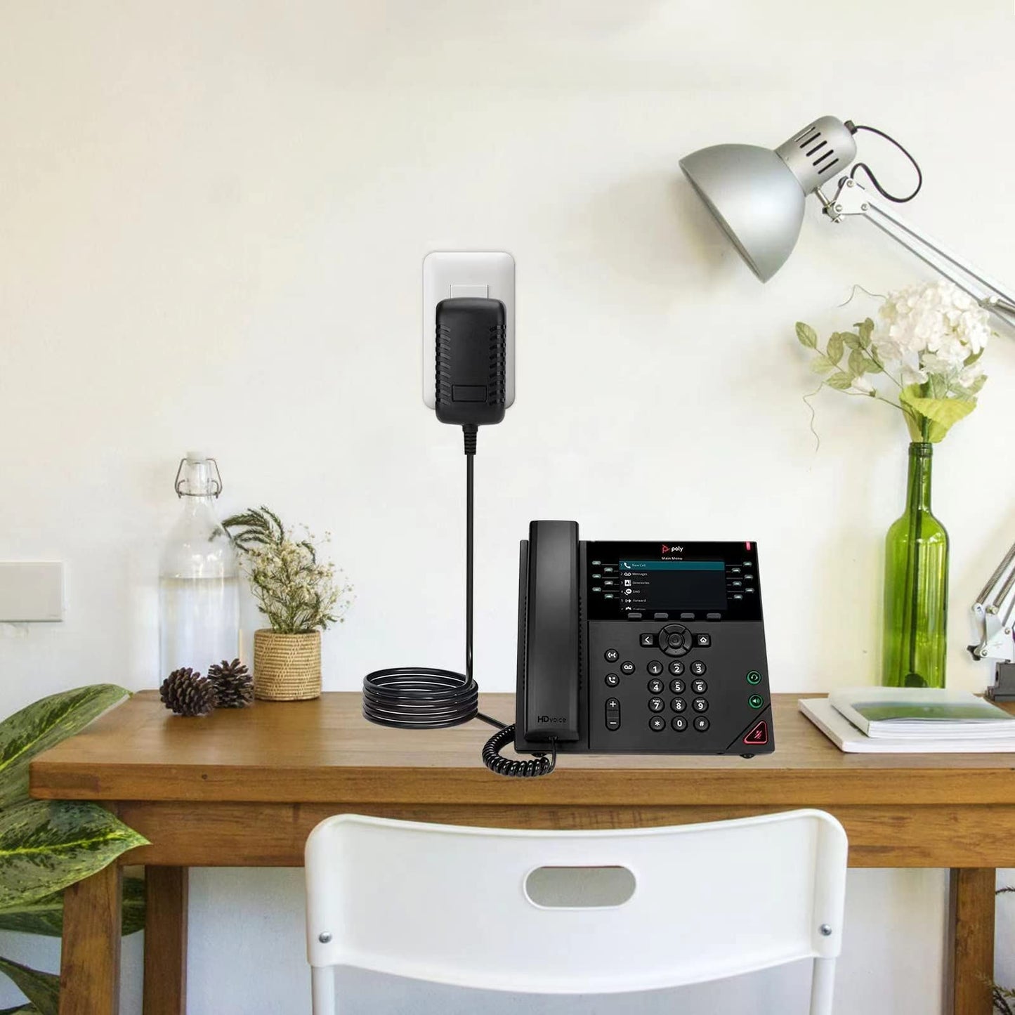 Polycom Power Supply is Compatible with VOIP Polycom VVX Models.