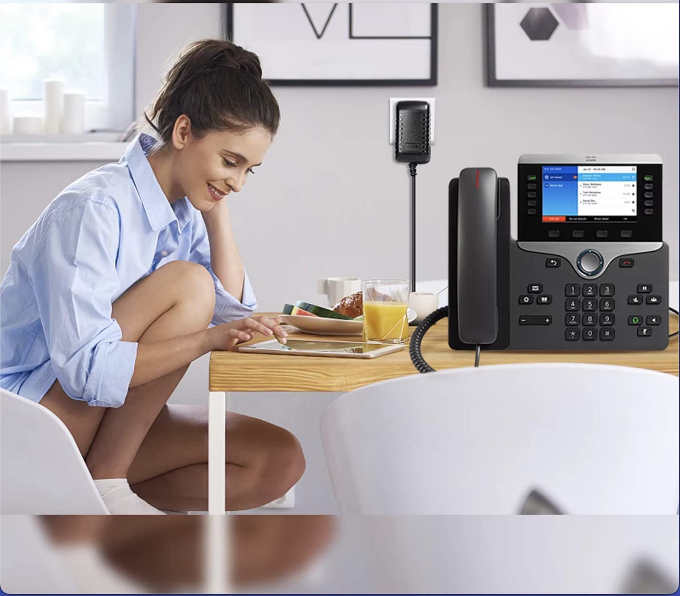 Polycom Power Supply is Compatible with VOIP Polycom VVX Models.